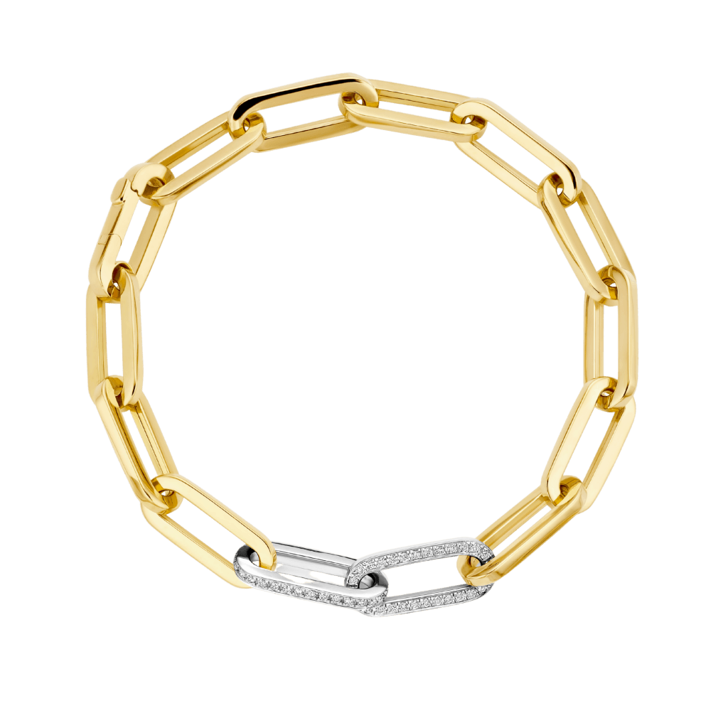 Schaap en Citroen Diamonds armband geelgoud met diamant - #2 Schaap en Citroen Diamonds armband geelgoud met diamant - #2