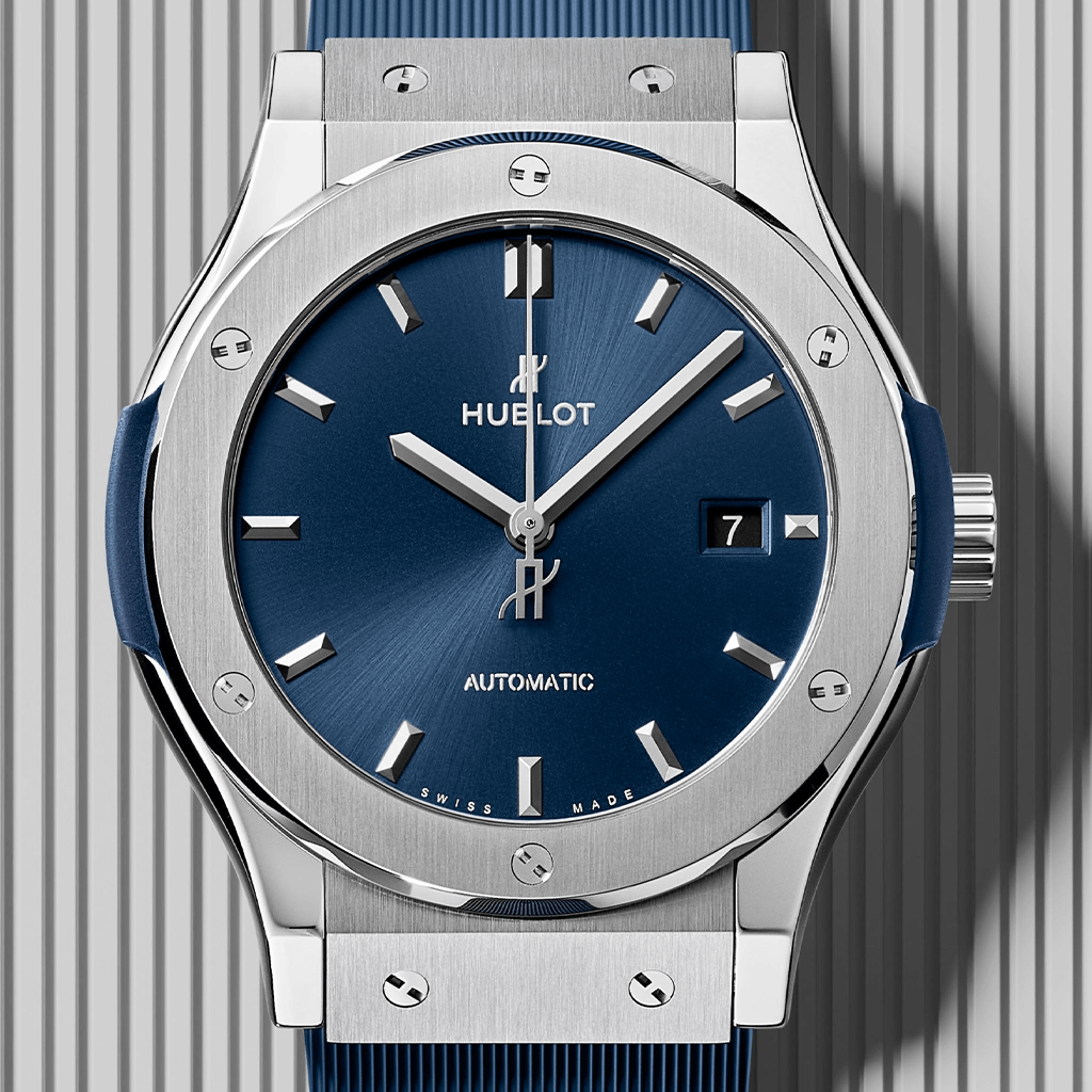 Hublot Classic Fusion Titanium Blue 42mm - 542.NX.7170.LR - #5 Hublot Classic Fusion Titanium Blue 42mm - 542.NX.7170.LR - #5