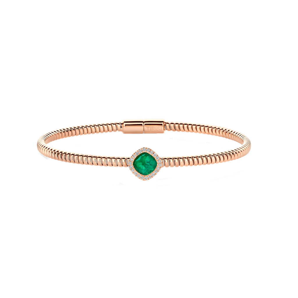 Tirisi Jewelry Milano Sweeties armband roodgoud met diamant - TB2208EMP - #2 Tirisi Jewelry Milano Sweeties armband roodgoud met diamant - TB2208EMP - #2