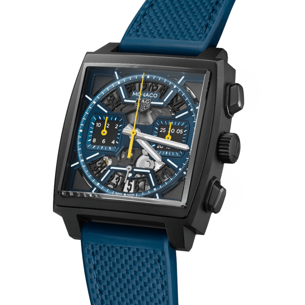 TAG Heuer Monaco Chronograph Skeleton Dark Blue 39mm - CBL2188.FT6261 - #2 TAG Heuer Monaco Chronograph Skeleton Dark Blue 39mm - CBL2188.FT6261 - #2