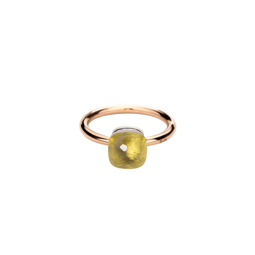 Pomellato Nudo Petit ring roodgoud met kwarts - PAB4030 O6000 000QL - #4 Pomellato Nudo Petit ring roodgoud met kwarts - PAB4030 O6000 000QL - #4