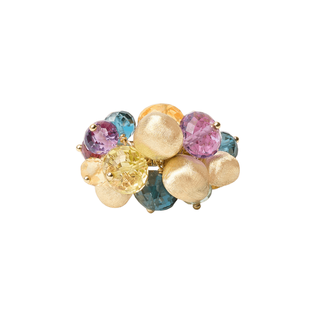 Marco Bicego Africa ring geelgoud met diversen kleurstenen - AB603-MIX02 - #3