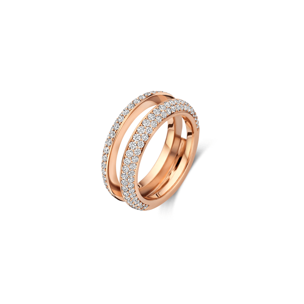 Schaap en Citroen Diamonds ring roodgoud met diamant - #2 Schaap en Citroen Diamonds ring roodgoud met diamant - #2