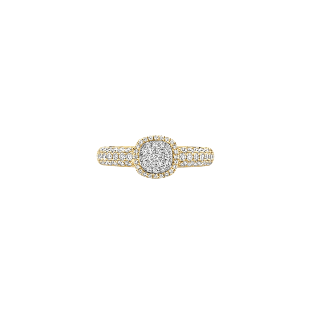 Tirisi Jewelry Milano Sweeties ring geelgoud - TR9798D(2T) - #2 Tirisi Jewelry Milano Sweeties ring geelgoud - TR9798D(2T) - #2