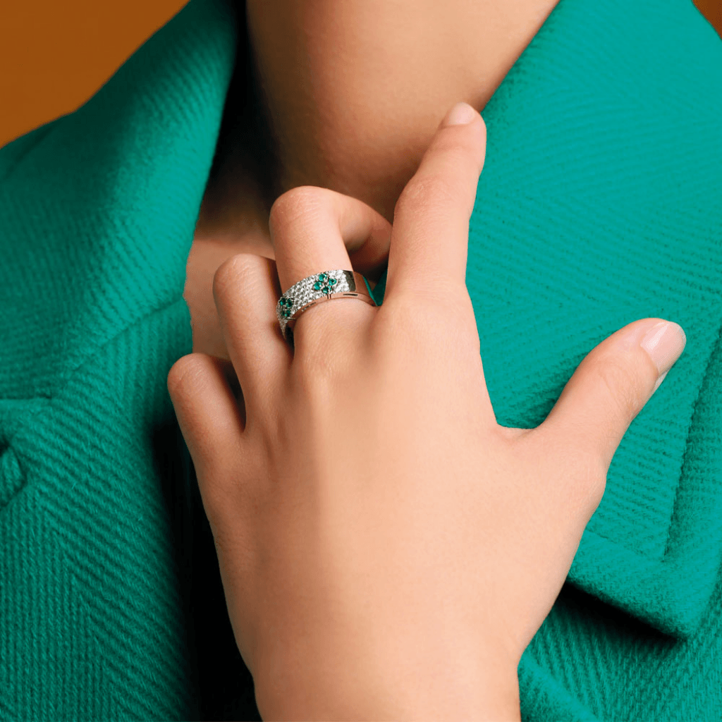Roberto Coin Love In Verona ring witgoud met diamant - ADE888RI2044 - #3 Roberto Coin Love In Verona ring witgoud met diamant - ADE888RI2044 - #3