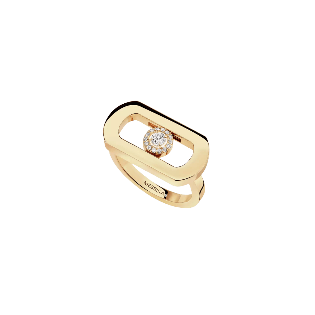 Messika So Move ring geelgoud met diamant - 12936-YG - #1 Messika So Move ring geelgoud met diamant - 12936-YG - #1
