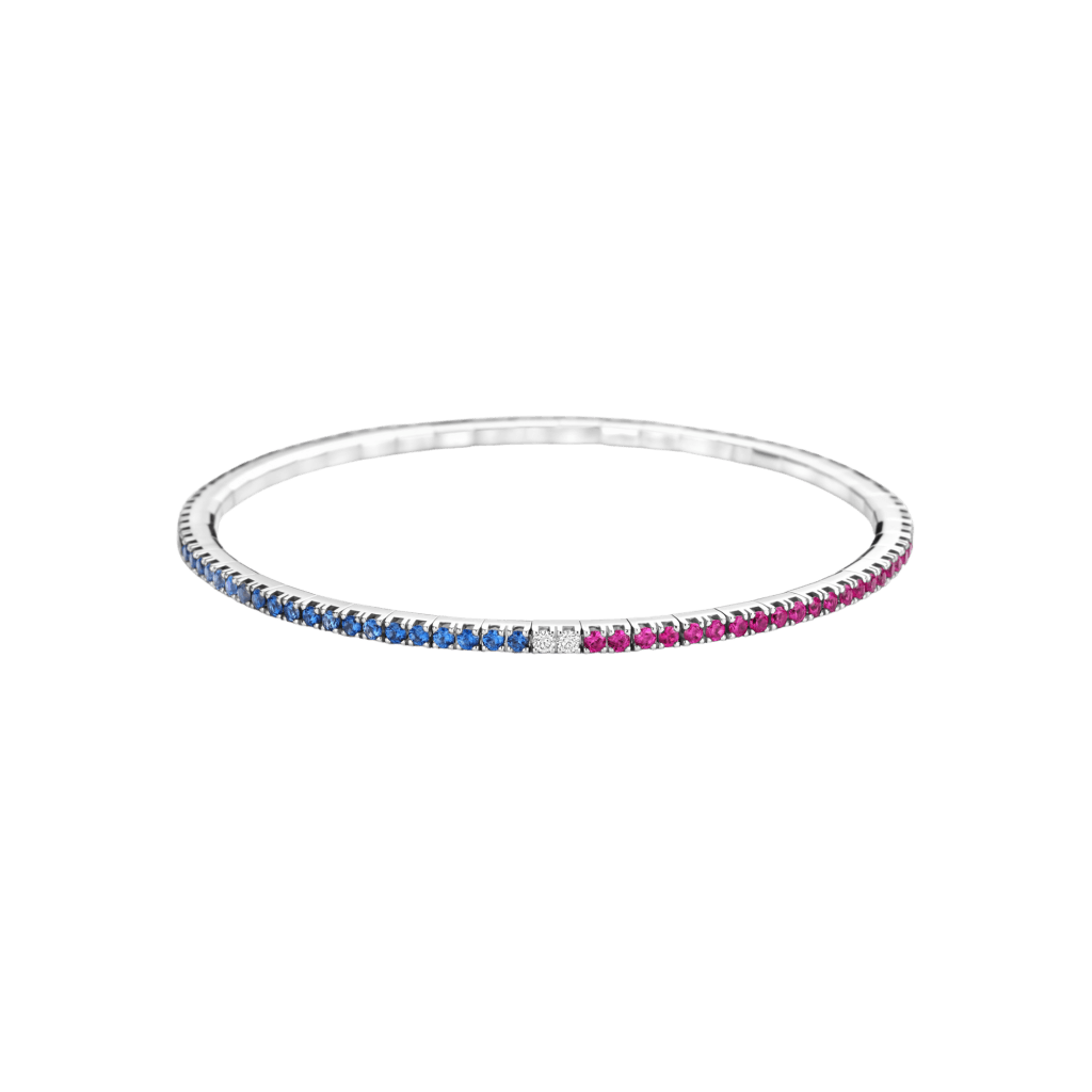 Schaap en Citroen Colours armband witgoud met diamant - #1 Schaap en Citroen Colours armband witgoud met diamant - #1