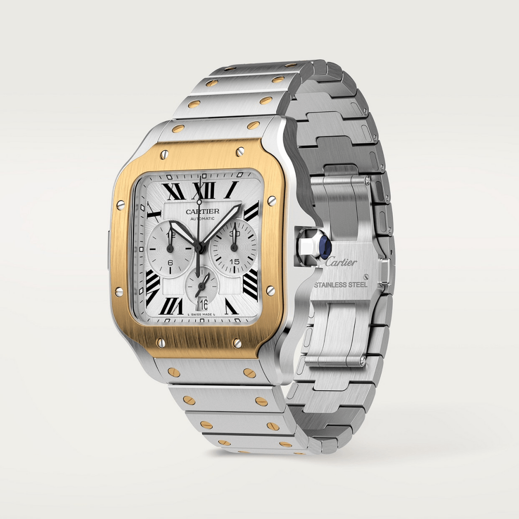 Cartier Santos De Cartier Chronograph - W2SA0008 - #3 Cartier Santos De Cartier Chronograph - W2SA0008 - #3
