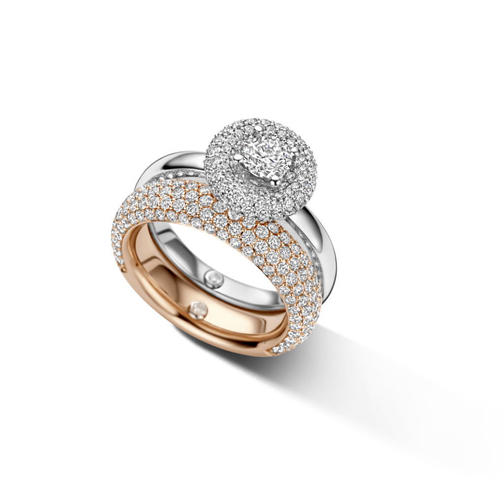 Schaap en Citroen Diamonds ring roodgoud met diamant - #3 Schaap en Citroen Diamonds ring roodgoud met diamant - #3