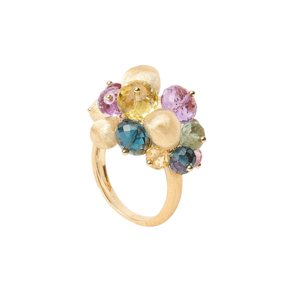 Marco Bicego Africa ring geelgoud met diversen kleurstenen - AB603-MIX02 - #1