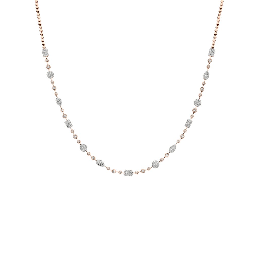 Tirisi Jewelry Venice Exclusive collier roodgoud - TN9109D(2P) - #1 Tirisi Jewelry Venice Exclusive collier roodgoud - TN9109D(2P) - #1