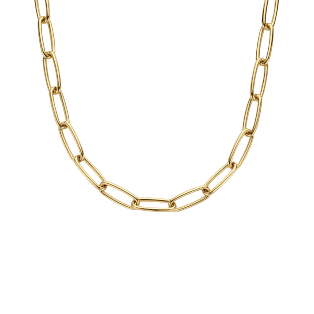 Schaap en Citroen Essentials collier geelgoud - #1 Schaap en Citroen Essentials collier geelgoud - #1