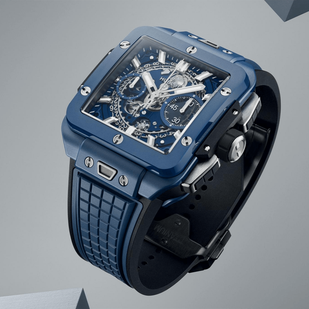 Hublot Square Bang Unico Blue Ceramic 42mm - 821.EX.5170.RX - #4 Hublot Square Bang Unico Blue Ceramic 42mm - 821.EX.5170.RX - #4