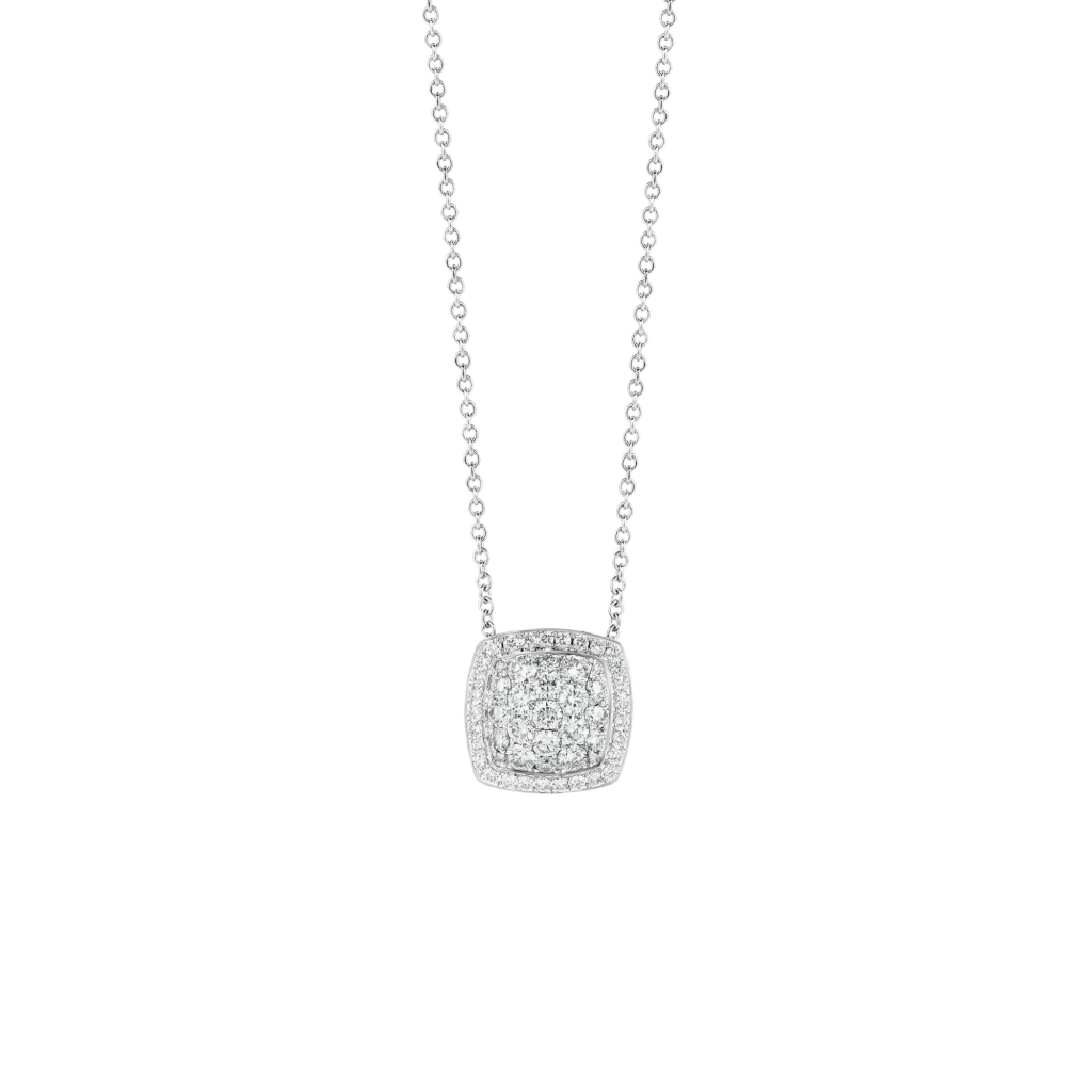 Tirisi Jewelry Milano Exclusive collier witgoud met diamant - TP9177DW - #1 Tirisi Jewelry Milano Exclusive collier witgoud met diamant - TP9177DW - #1