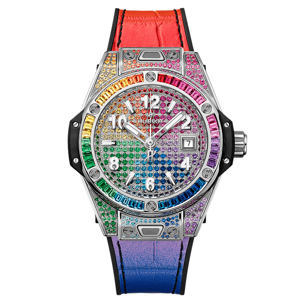 Hublot Big Bang One Click King Gold Rainbow 33mm - 485.OX.9900.LR.0999 - #1 Hublot Big Bang One Click King Gold Rainbow 33mm - 485.OX.9900.LR.0999 - #1