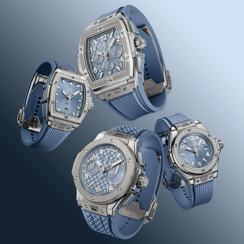 Hublot Big Bang Chronograph Original Unico Titanium Coal Blue 43mm - 431.NX.717B.RX - #5 Hublot Big Bang Chronograph Original Unico Titanium Coal Blue 43mm - 431.NX.717B.RX - #5