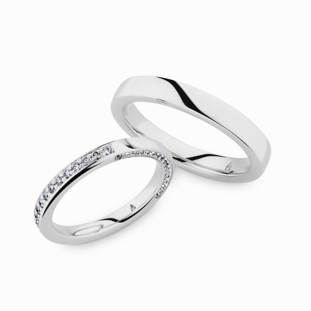 Trouwring Classic Love Collection witgoud - 247079 - #6
