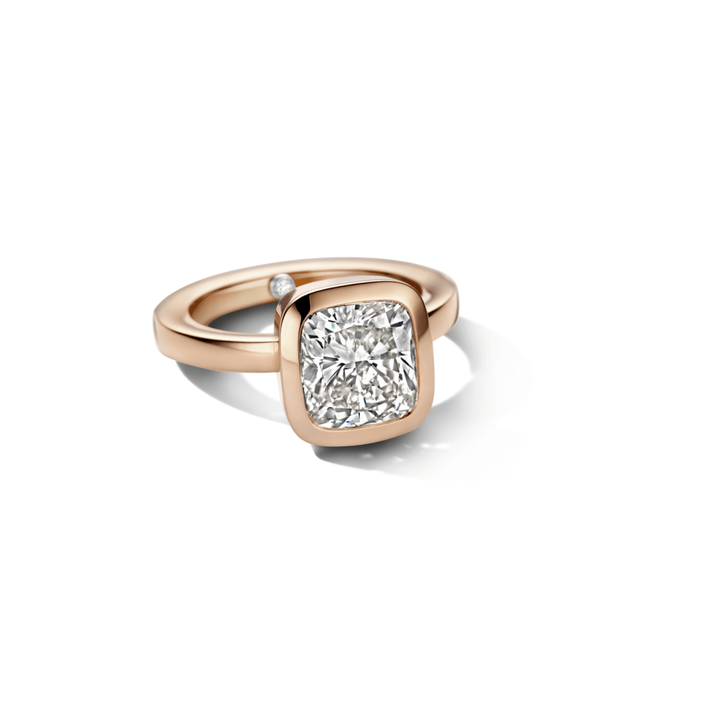 Schaap en Citroen Diamonds ring roodgoud met diamant - #13 Schaap en Citroen Diamonds ring roodgoud met diamant - #13