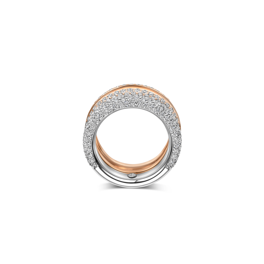 Schaap en Citroen Diamonds ring witgoud met diamant - #7 Schaap en Citroen Diamonds ring witgoud met diamant - #7