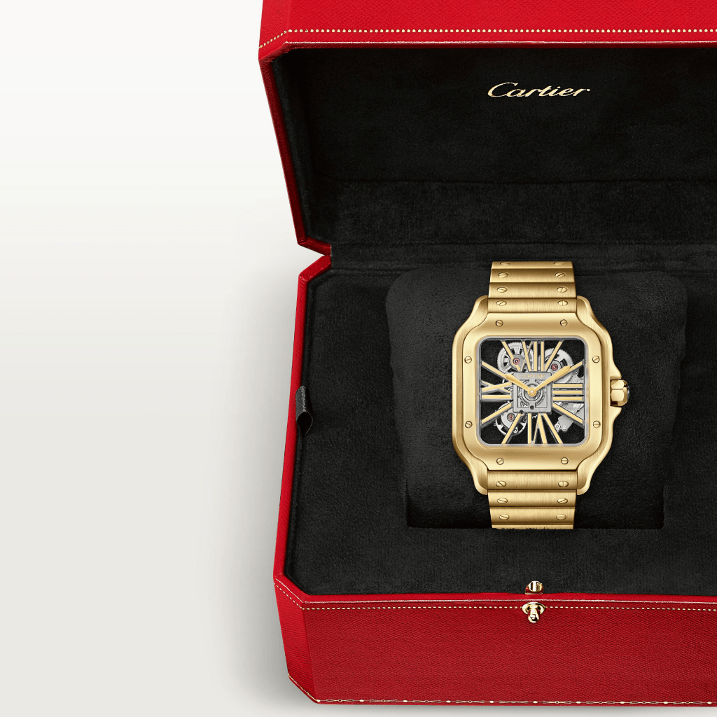 Cartier Santos De Cartier Skeleton - WHSA0042 - #7 Cartier Santos De Cartier Skeleton - WHSA0042 - #7