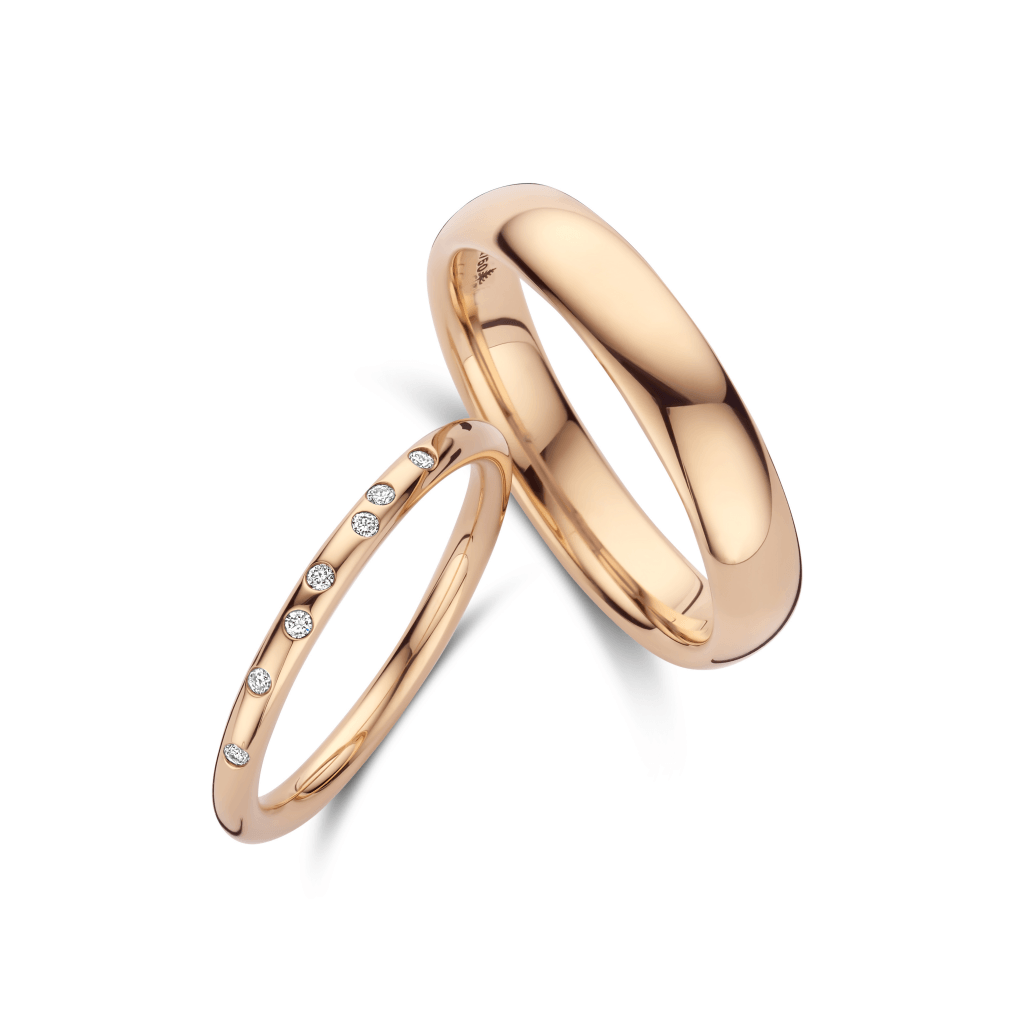 Trouwring Classic Love Collection roodgoud - 244779 - #4