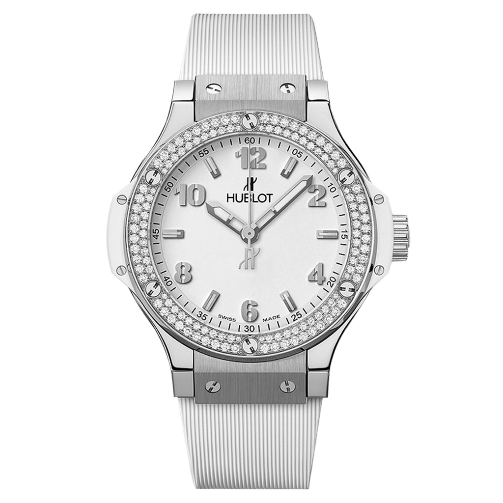 Hublot Big Bang Steel White Diamonds 38mm - 361.SE.2010.RW.1104 - #1 Hublot Big Bang Steel White Diamonds 38mm - 361.SE.2010.RW.1104 - #1