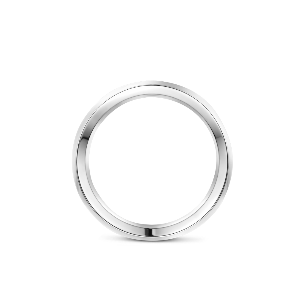 Trouwring Classic Love Collection witgoud - 28050 - #5 Trouwring Classic Love Collection witgoud - 28050 - #5