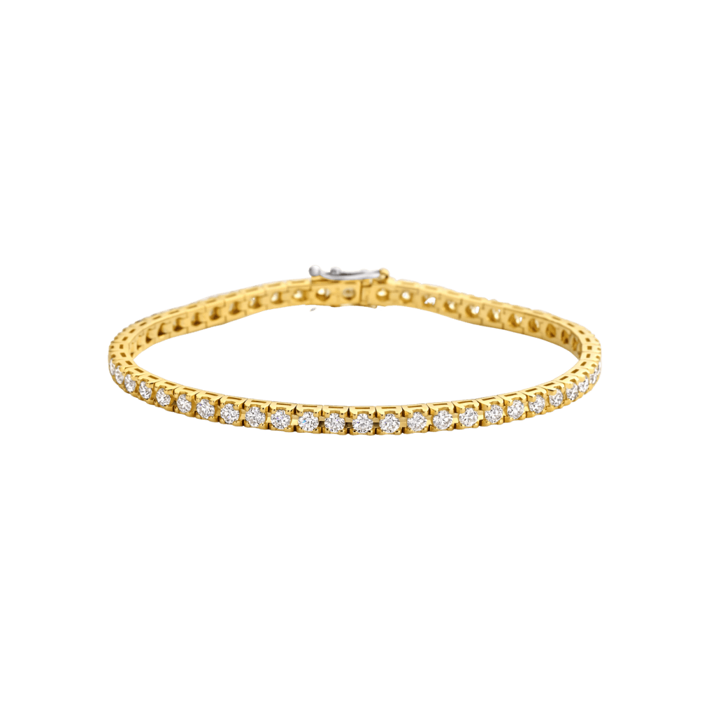 Schaap en Citroen Diamonds armband geelgoud met diamant - #1 Schaap en Citroen Diamonds armband geelgoud met diamant - #1
