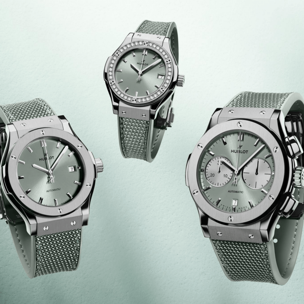 Hublot Classic Fusion Chronograph Titanium Sage Green 45mm - 521.NX.891G.NR - #4 Hublot Classic Fusion Chronograph Titanium Sage Green 45mm - 521.NX.891G.NR - #4