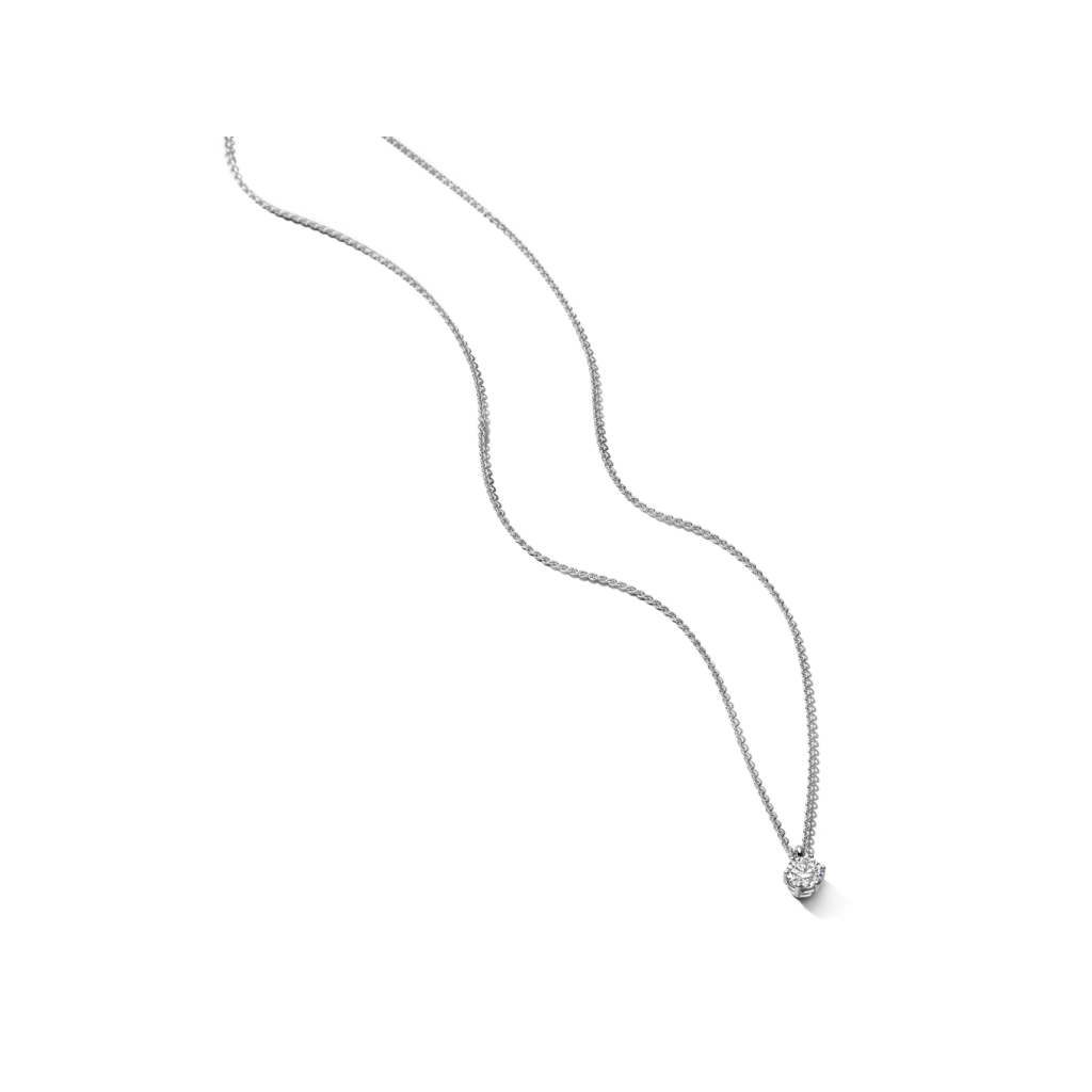 Schaap en Citroen Diamonds collier witgoud met diamant - #2 Schaap en Citroen Diamonds collier witgoud met diamant - #2