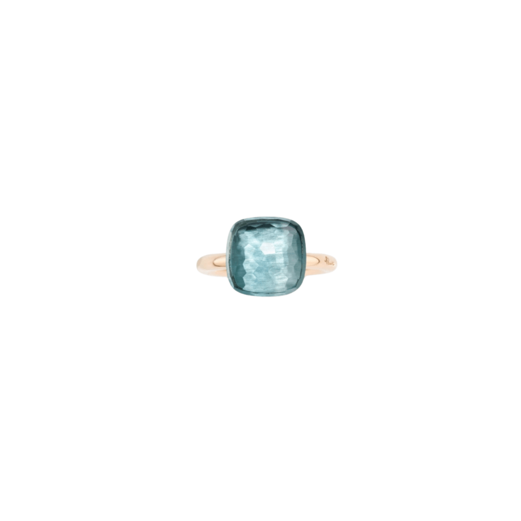 Pomellato Nudo Assoluto ring roodgoud met topaas - PAB7042 O6000 000OY - #4 Pomellato Nudo Assoluto ring roodgoud met topaas - PAB7042 O6000 000OY - #4