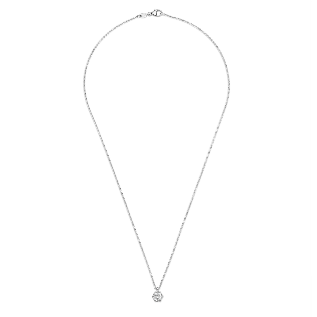 Schaap en Citroen Diamonds collier witgoud met diamant - #4 Schaap en Citroen Diamonds collier witgoud met diamant - #4