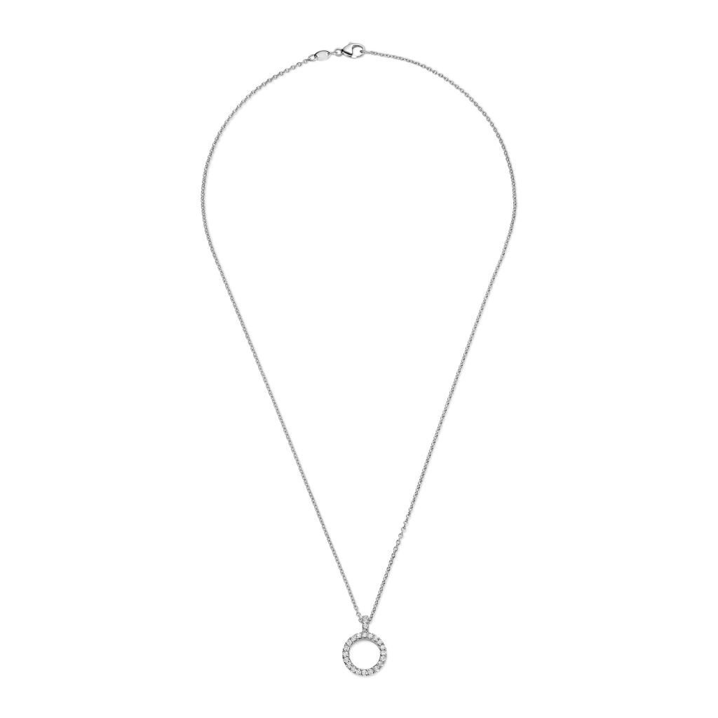 Schaap en Citroen Diamonds collier witgoud met diamant - #4 Schaap en Citroen Diamonds collier witgoud met diamant - #4