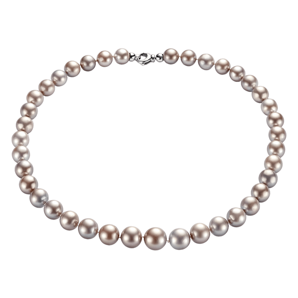 Schaap en Citroen Pearls collier witgoud met parel - #1 Schaap en Citroen Pearls collier witgoud met parel - #1
