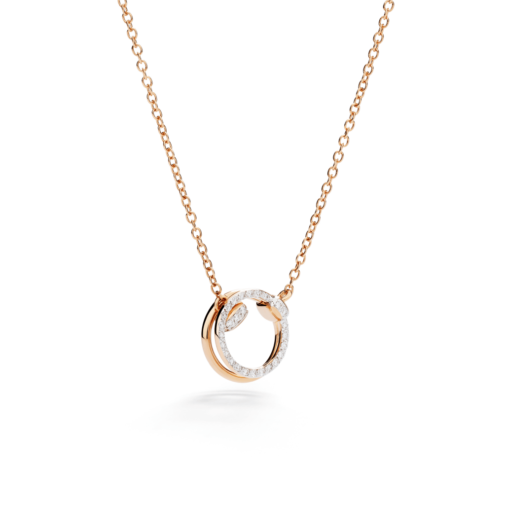 Pomellato Pomellato Together collier roodgoud met diamant - PCC5013 O7WHR DB000 - #3 Pomellato Pomellato Together collier roodgoud met diamant - PCC5013 O7WHR DB000 - #3