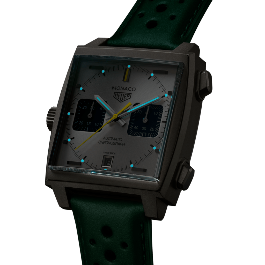 TAG Heuer Monaco Chronograph Racing Green 39mm - CAW218E.FC6565 - #5 TAG Heuer Monaco Chronograph Racing Green 39mm - CAW218E.FC6565 - #5