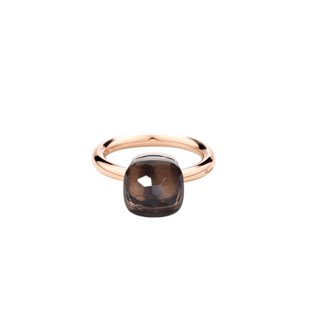 Pomellato Nudo ring roodgoud met kwarts - PAA1100 O6000 000QF - #4 Pomellato Nudo ring roodgoud met kwarts - PAA1100 O6000 000QF - #4