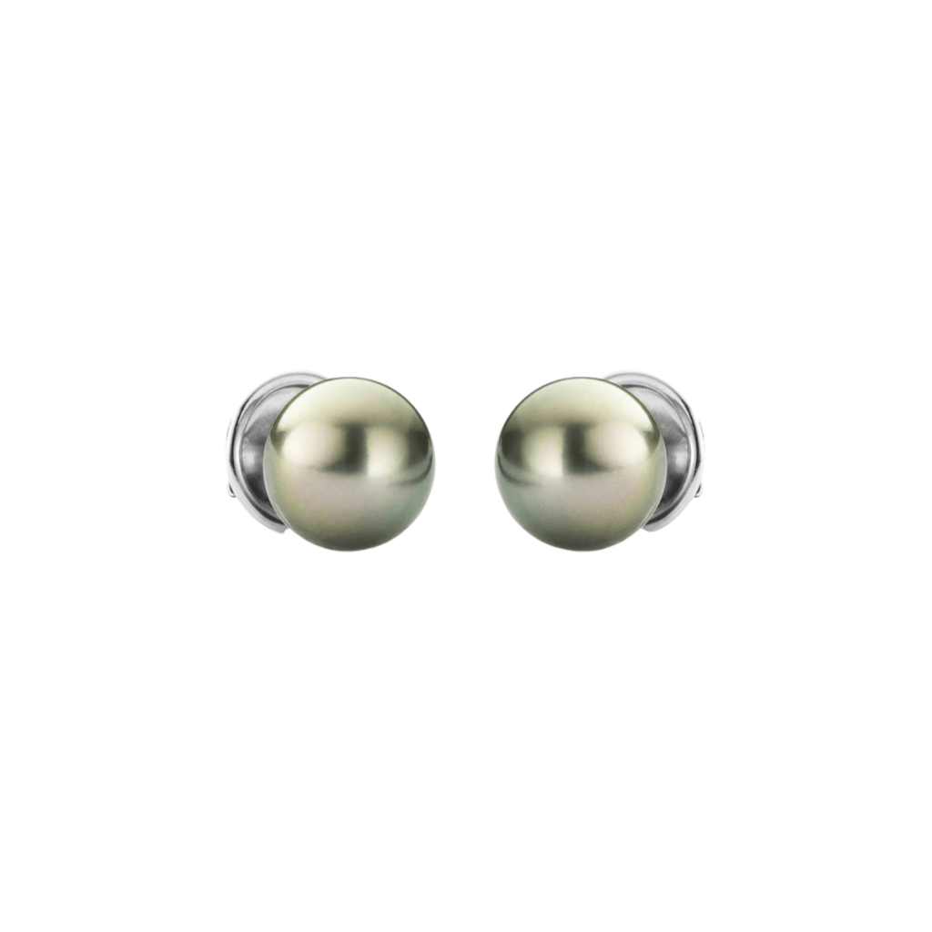 Schaap en Citroen Pearls oorsieraad witgoud met parel - #1 Schaap en Citroen Pearls oorsieraad witgoud met parel - #1