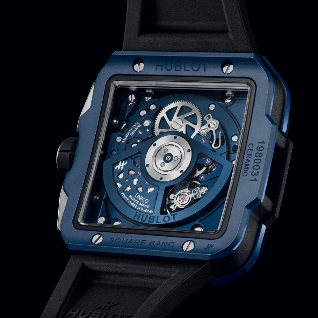 Hublot Square Bang Unico Blue Ceramic 42mm - 821.EX.5170.RX - #6 Hublot Square Bang Unico Blue Ceramic 42mm - 821.EX.5170.RX - #6