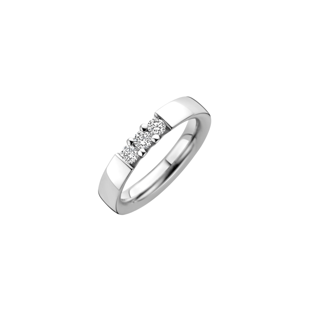 Trouwring Classic Love Collection witgoud - 243608 - #1 Trouwring Classic Love Collection witgoud - 243608 - #1