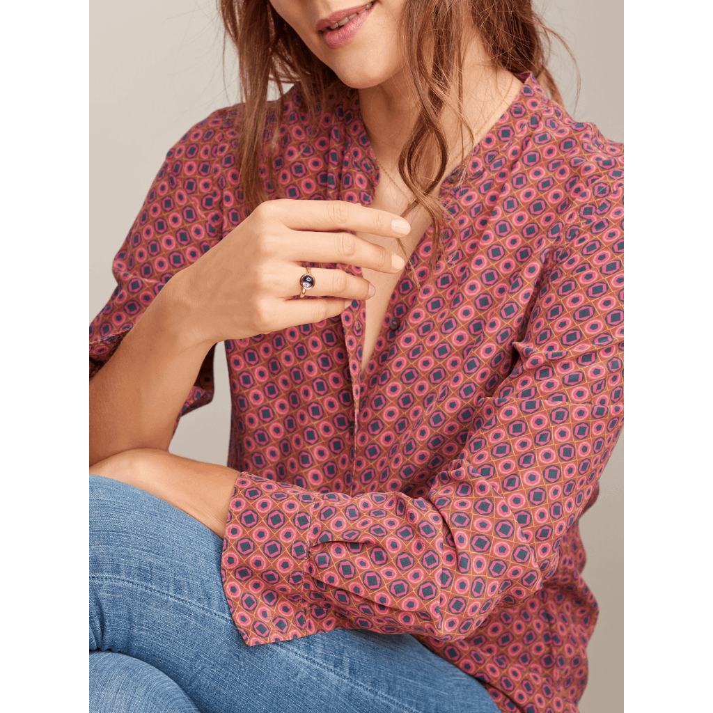 Tamara Comolli Bouton ring geelgoud met amethist - R-BOU-s-Am-yg - #2