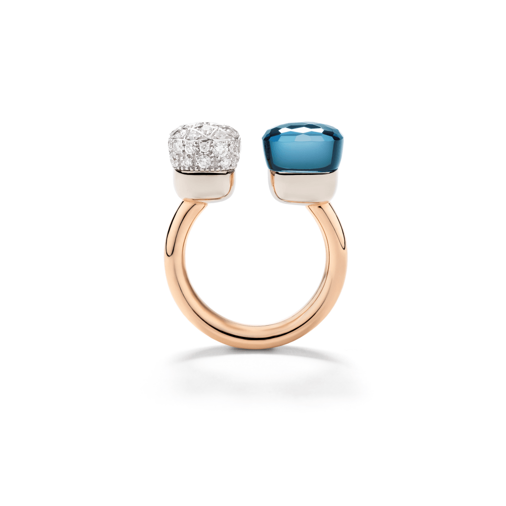 Pomellato Nudo Diamonds ring roodgoud met diamant - PAC4020 O6WHR DB0TL - #3 Pomellato Nudo Diamonds ring roodgoud met diamant - PAC4020 O6WHR DB0TL - #3