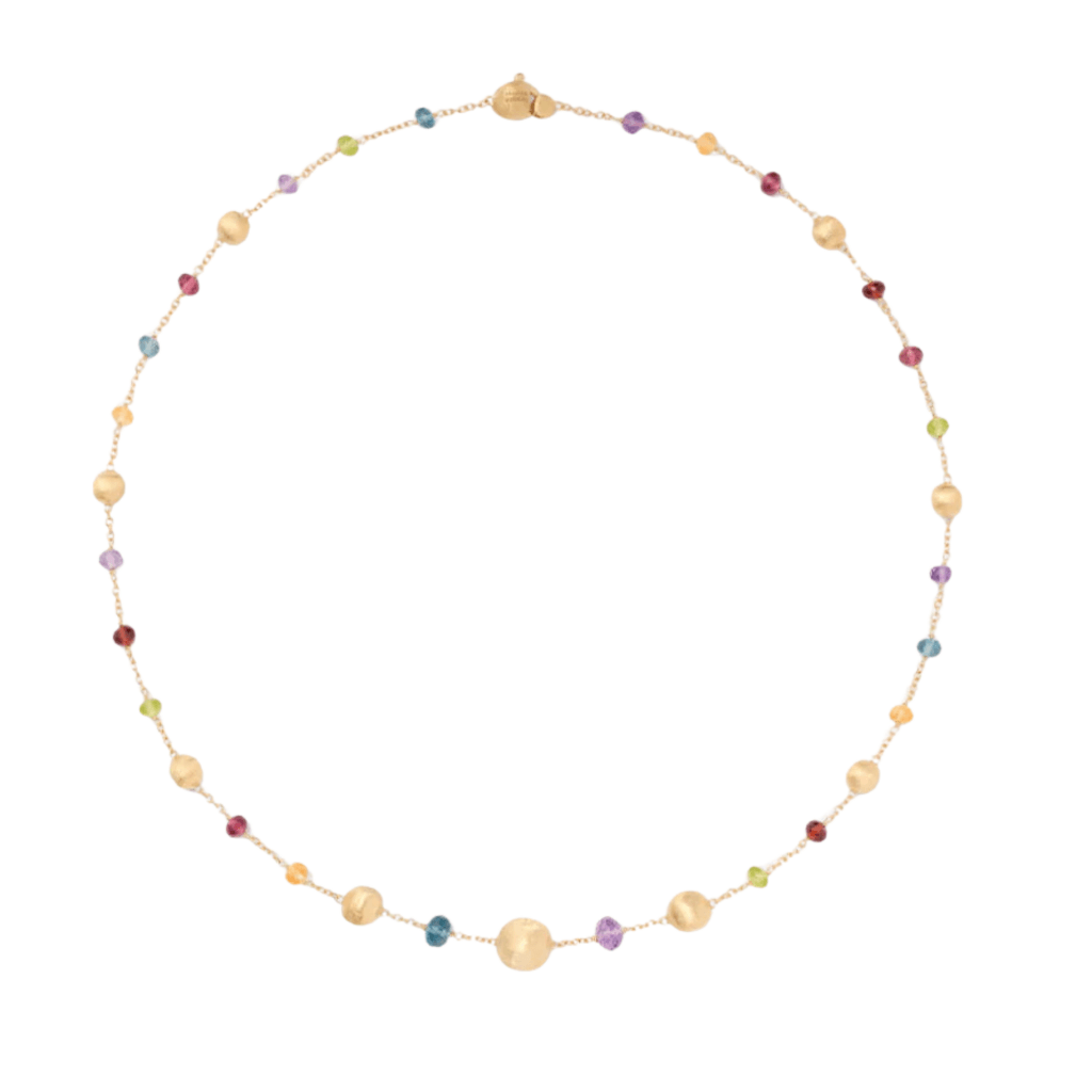 Marco Bicego Africa collier geelgoud met diversen kleurstenen - CB2281-L-MIX02 - #2 Marco Bicego Africa collier geelgoud met diversen kleurstenen - CB2281-L-MIX02 - #2