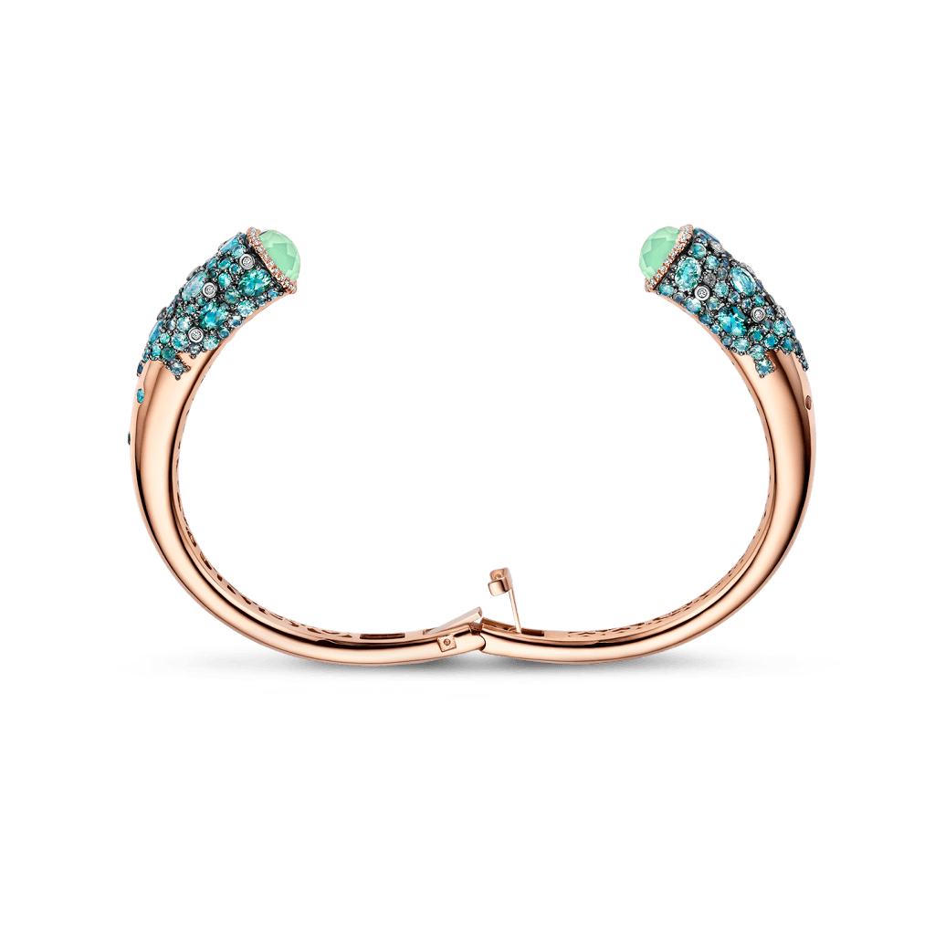 Tirisi Jewelry Doha armband roodgoud met london topaas - TG9074AQBTP - #2 Tirisi Jewelry Doha armband roodgoud met london topaas - TG9074AQBTP - #2