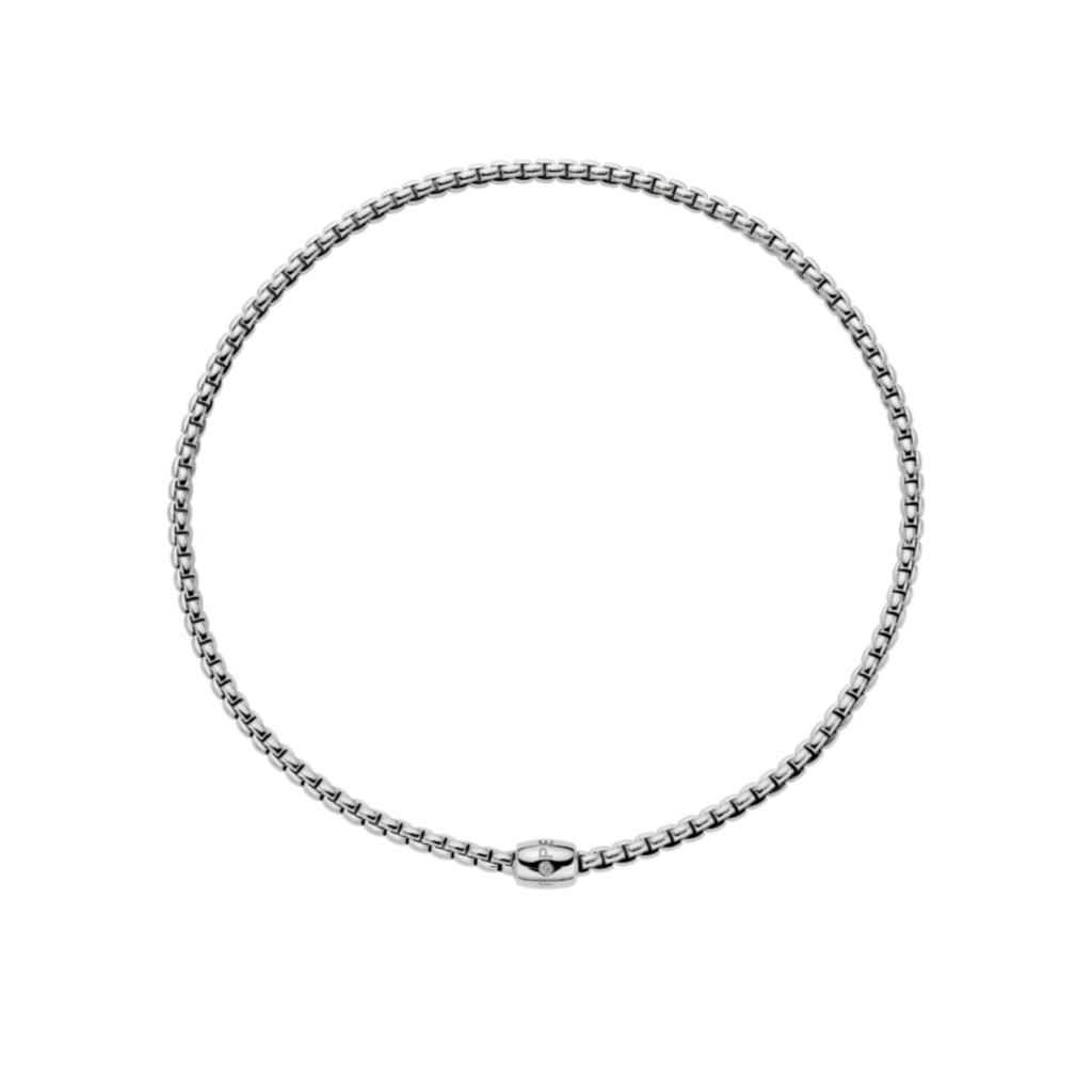FOPE Prima collier witgoud met diamant - 07F01CX_BB_B_XBX_043 - #1