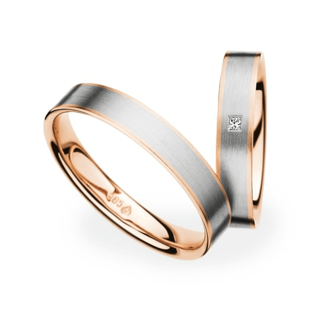 Trouwring Classic Love Collection roodgoud - 273622 - #3