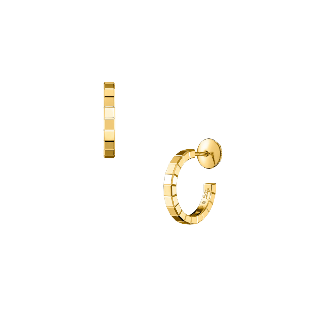 Chopard Ice Cube Mini oorsieraad geelgoud - 837702-0006 - #1