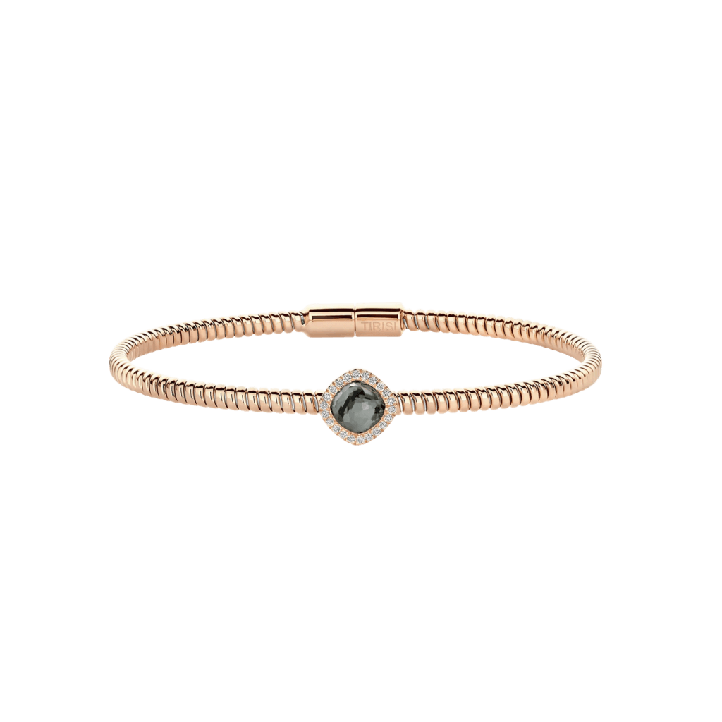 Tirisi Jewelry Milano Sweeties armband roodgoud met diamant - TB2208HMP - #1 Tirisi Jewelry Milano Sweeties armband roodgoud met diamant - TB2208HMP - #1