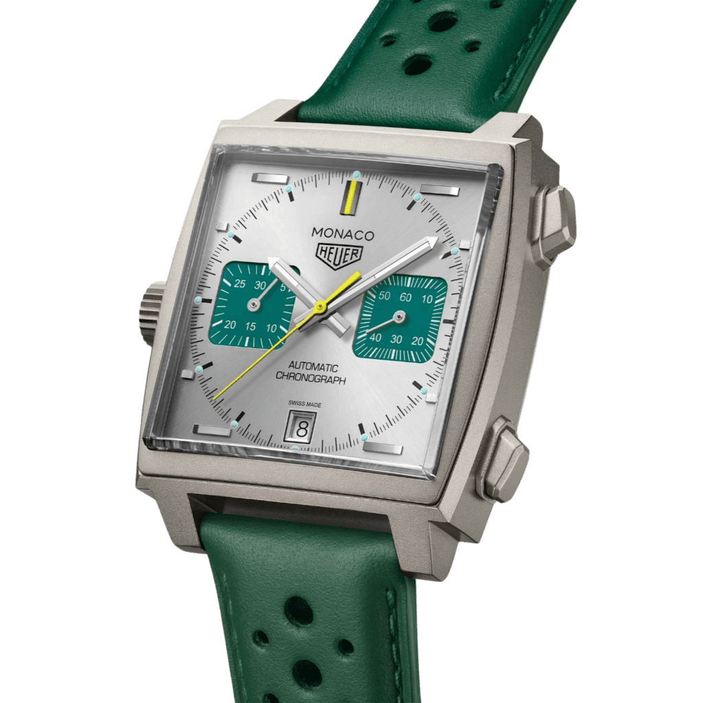 TAG Heuer Monaco Chronograph Racing Green 39mm - CAW218E.FC6565 - #2 TAG Heuer Monaco Chronograph Racing Green 39mm - CAW218E.FC6565 - #2