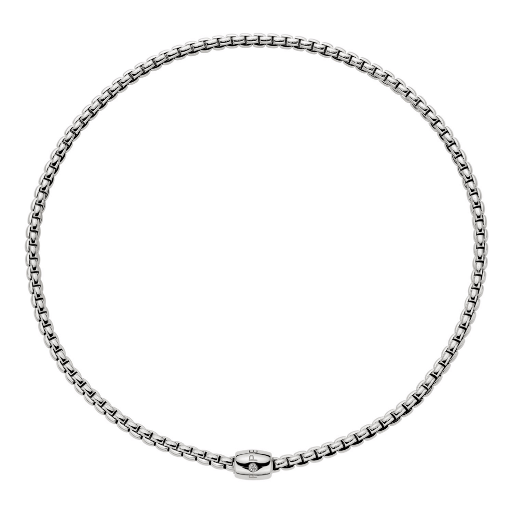 FOPE Prima collier witgoud met diamant - 07F01CX_BB_B_XBX_043 - #3